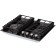 Krona Hagel 60 BL W, gas, 4 burners, black