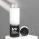 Thermos with a temperature indicator Mode Forrest, 500 ml black and white, retains heat 8-10 hours
