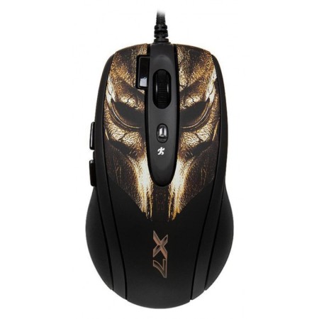 Mouse A4Tech XL-750BH, game, wire, optical, 3600 dpi, USB, black
