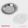 A set of filters for a sink with a cork, 2 pcs: (traffic jam d = 5.2 cm), (filter d = 7.4 cm)