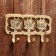 Keywater "Jasmine" brass 18x9x2.5 cm