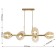 Suspending chandelier TRAUBE 400 mm, E27 240W