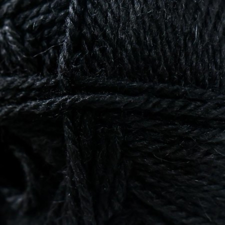 Yarn "suburbs" 50% wool, 50% acrylic 250m/100g (02 black)-2