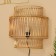 Lamp wall -mounted from the rattan "Crown" 1x120W, E27, 40x20x50 cm