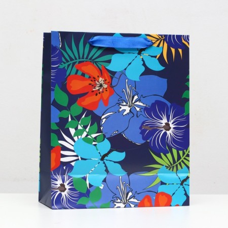 Laminated “Flower Cartoon” package 26 x 32 x 12 cm