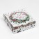 A set of boxes 3 in 1 "New Year's Wreath", 19 x 19 x 7.5 - 14 x 14 x 4 cm