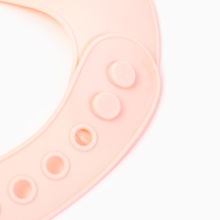 Silicone Bibs lamp "Blood", pink color-4