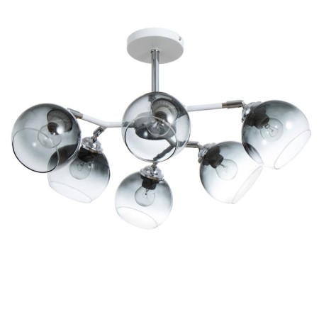 Askfeya chandelier 6he27 40W Belo-chromium 62x62x27 cm Bayerlux