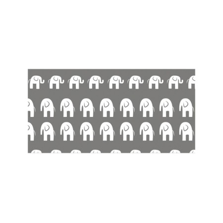 Basket for toys "Walk of elephants, size 35x50 cm-1