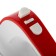 Mixer Brayer 1307br, manual, 600 watts, 5 speeds, white-red