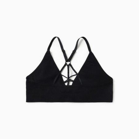Bustier female, black color, size 46 (m)-2