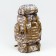 Tourist backpack "Adventure" male, 70 l, oxford, camouflage gray number