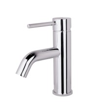 Bronze de Luxe Scandi 1451c shell mixer, single -leaf, pour 116 mm, chrome