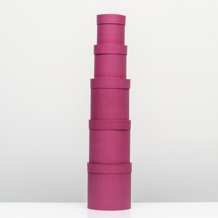 A set of hats 5 in 1 Fuchsia, 20 × 20 × 20–13.5 × 13.5 × 13.5 cm-7