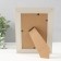 Photo frame Plastic 10x15 cm "Dora" Mokko with gold 19.7x14.6x1.4 cm