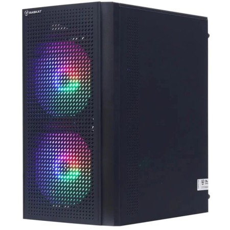 Computer Raskat Strike 320, i3 10100F, 8 GB, SSD 240 GB, GTX 1650 4GB, Noos, Black-1