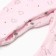 Details for children with open legs, color is pink bear, height 74 cm