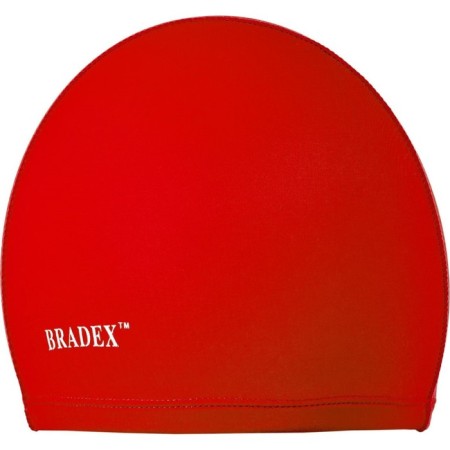 Bradex swimming cap, polyamide, red-1