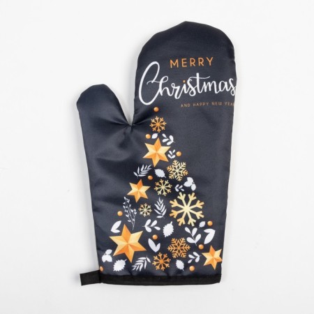 Варежка Доляна "Christmas" 26*16 см, 100% п/э-1