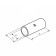 L-21mm connecting sleeve, 10mm² (GML (DIN) 10) rexant