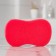 Body sponge "Eight", 15 × 8 × 3.5 cm, color mix