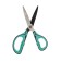 Chancellery scissors 20.5 cm BrunovisConti Profycut, rubberized handles