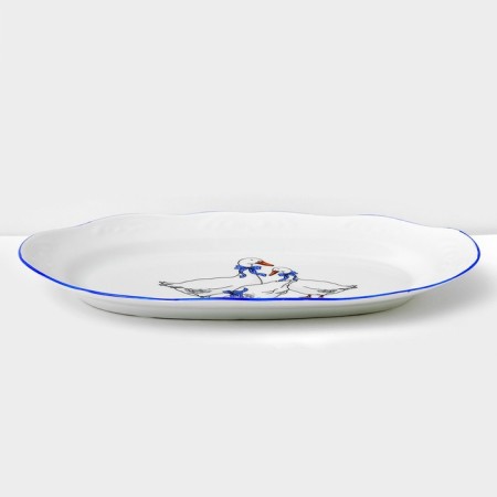 Service Porcelain table "Geese", 48 items-14