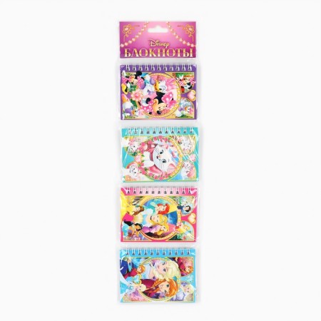 Set of notebooks A7 28l 4 pcs, Disney-11