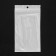 Door lining, 15 × 1.7 cm, anti -shock, transparent, set 4 pcs