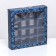 New Year. Box of 16 sweets, 17.7x17.7x3.8 cm, confectionery packaging
