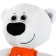 Soft musical toy "Tuchka", mi-mi-Mimka, 20 cm, music chip