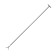 Support for branches, 160 cm, D = 1.6 cm, metal, green, Greengo