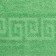 Terry towel with a curb of 50x90 cm, classic green, cotton 100%, 430g/m2