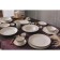 Porcelain salad 700 ml, d = 16 cm, beige color