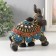 Polystone souvenir "Elephant in Red-blue Popone" MIX 16x8x15 cm