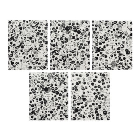 Notebook of 48 sheets in the cage on the clip "cool blots", embossing, mix