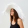 Women's hat Minaku "Summer Mood", size 56-58, white color