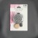 Picking for curtains "Circle", D = 5 cm, black and white color