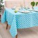 Groundpress "Forest Blue" 150x110 cm, 100% cotton