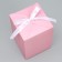 Gift folding box, packaging, "pink", 12 x 18 x 12 cm