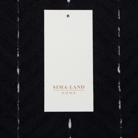 Terrier rug Sl Home: Lines "Dark Mare" 50x70 cm, 100% cotton, 750 g/m2-4
