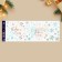 Vinyl stickers on the windows "New Year", snowflakes, reusable, 70 x 25 cm, new year