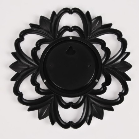 Wall mirror "flowers", D mirror surface 11 cm, color "aged silver"-2