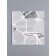 Fatty-resistant paper "newspaper", black and white, in sheets 18 x18 cm