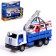 Metal machine “Kamaz evacuator”, 12 cm, doors, movable parts, inertia, ambulance 7.5 cm are opened