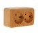 Smartbuy "Jupiter" socket, 16 a, double, open, with salary, color, light tree