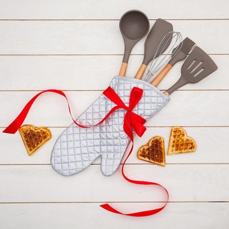 Brownie Dolyana blade, 32 × 6 cm, gray/beige color-6