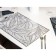 Serving napkin on the table "Listopad", 45 × 30 cm, silver color