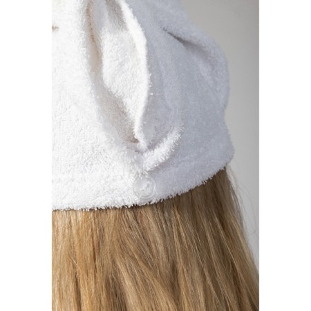 SUCH STOPS SAME AND I: PAREO towel 68*150cm+Chalma, White, 100%HL, 320 g/m2-7