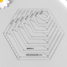 Patchwark ruler Plastic 